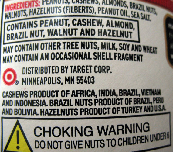 market pantry mixed nuts from Target
